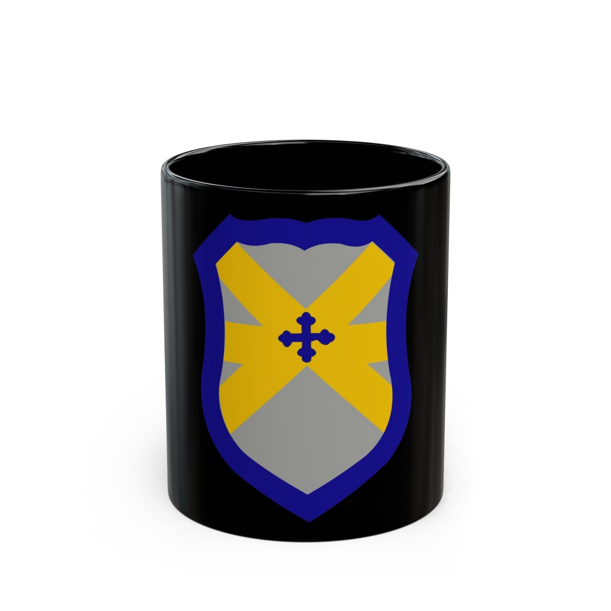 62 Cavalry Division (U.S. Army) Black Coffee Mug-11oz-The Sticker Space