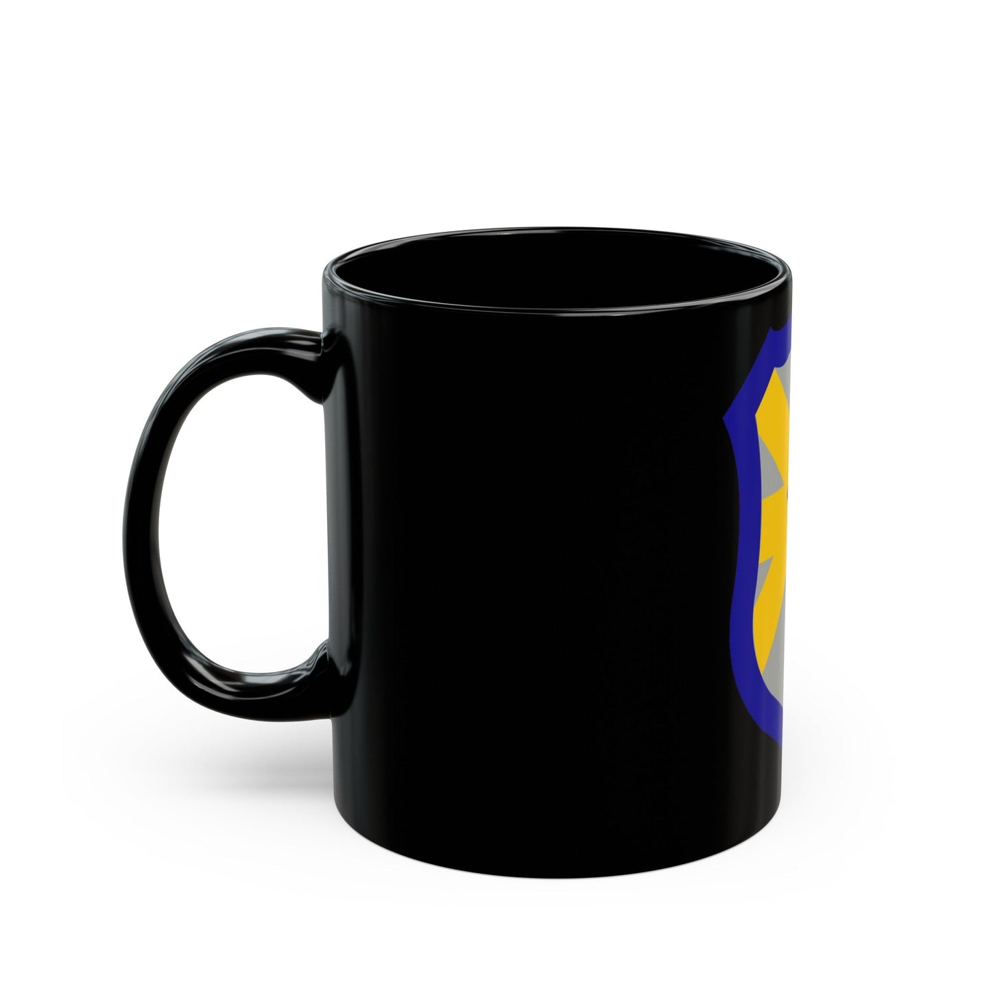 62 Cavalry Division (U.S. Army) Black Coffee Mug-The Sticker Space