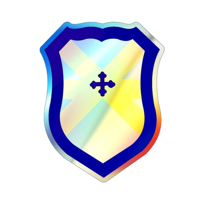 62 Cavalry Division (U.S. Army) Holographic STICKER Die-Cut Vinyl Decal-4 Inch-The Sticker Space