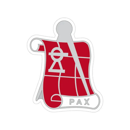 62 Engineer Company (U.S. Army) Transparent STICKER Die-Cut Vinyl Decal - The Sticker Space