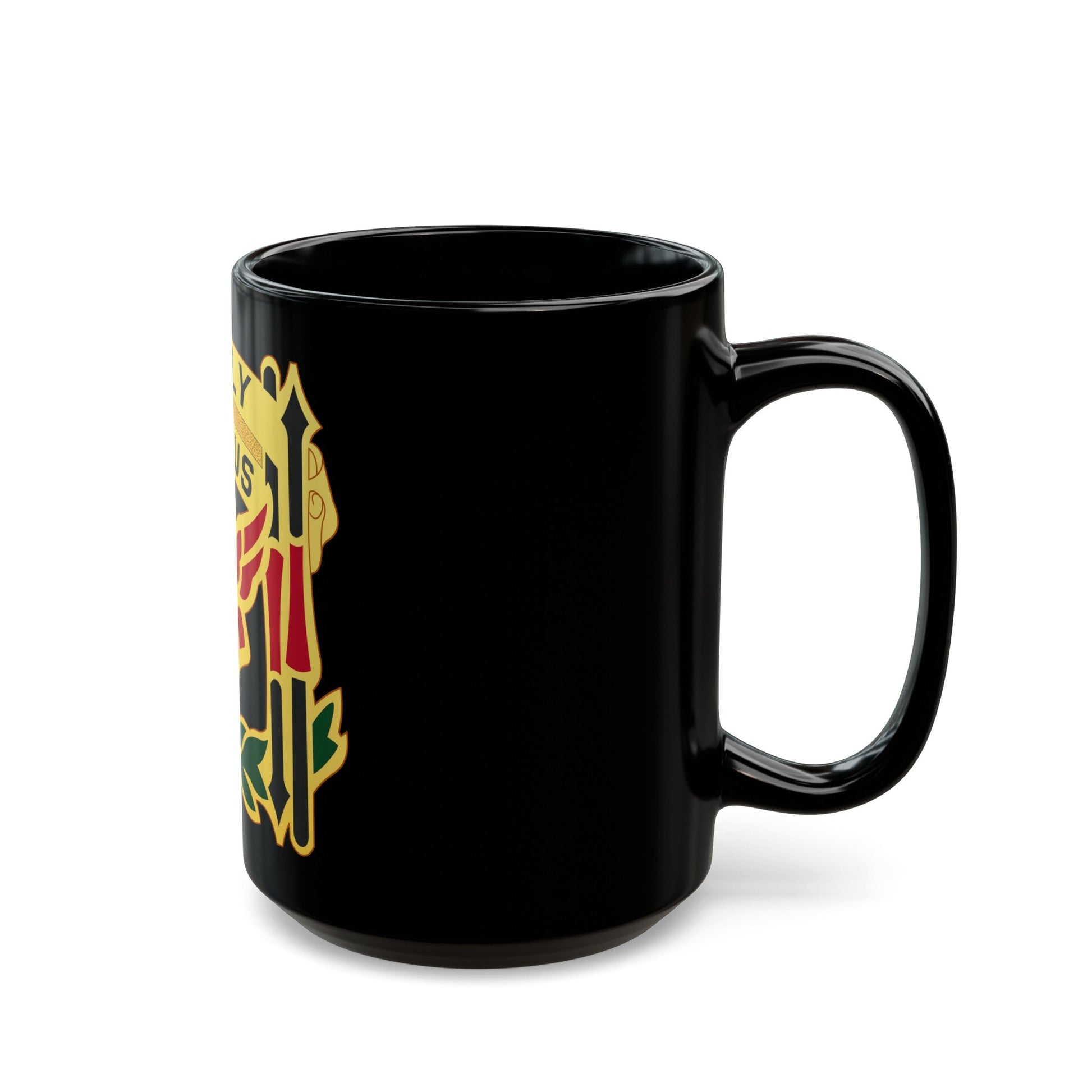 62 Maintenance Battalion (U.S. Army) Black Coffee Mug-The Sticker Space