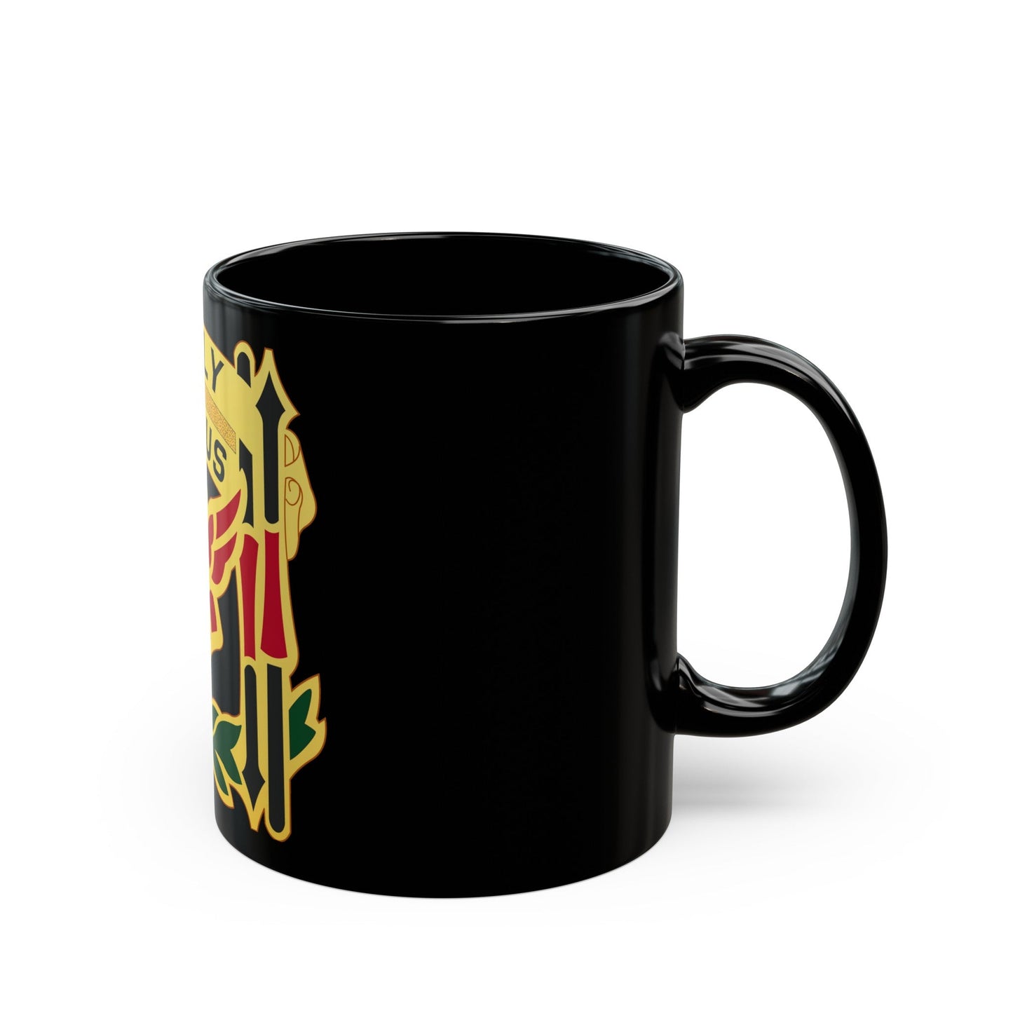 62 Maintenance Battalion (U.S. Army) Black Coffee Mug-The Sticker Space