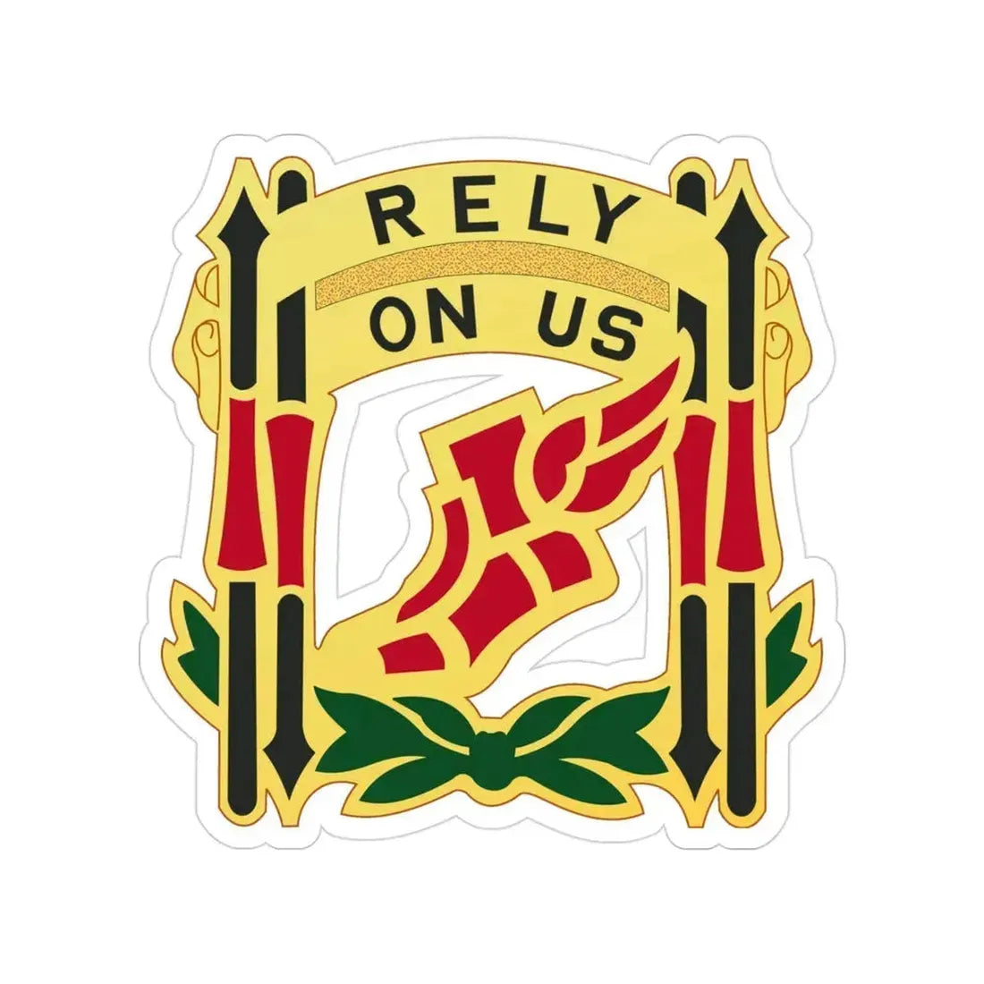 62 Maintenance Battalion (U.S. Army) Transparent STICKER Die-Cut Vinyl Decal 3 Inch - The Sticker Space