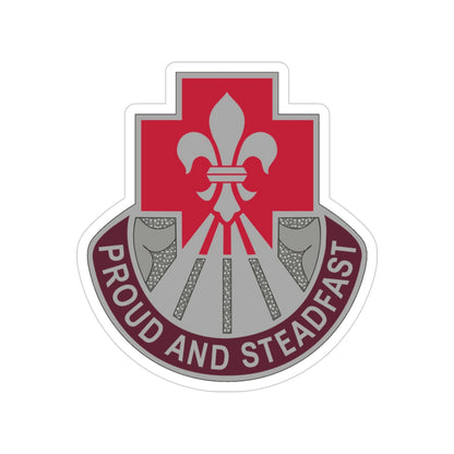 62 Medical Brigade 2 (U.S. Army) Transparent STICKER Die-Cut Vinyl Decal-4 Inch-The Sticker Space