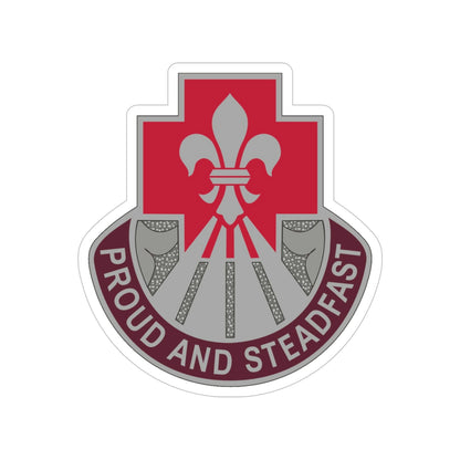 62 Medical Brigade 2 (U.S. Army) Transparent STICKER Die-Cut Vinyl Decal-5 Inch-The Sticker Space