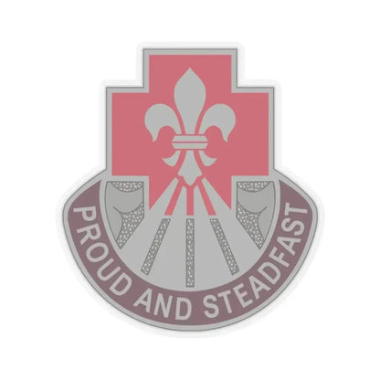 62 Medical Brigade 2 (U.S. Army) STICKER Vinyl Kiss-Cut Decal 6 Inch Transparent - The Sticker Space