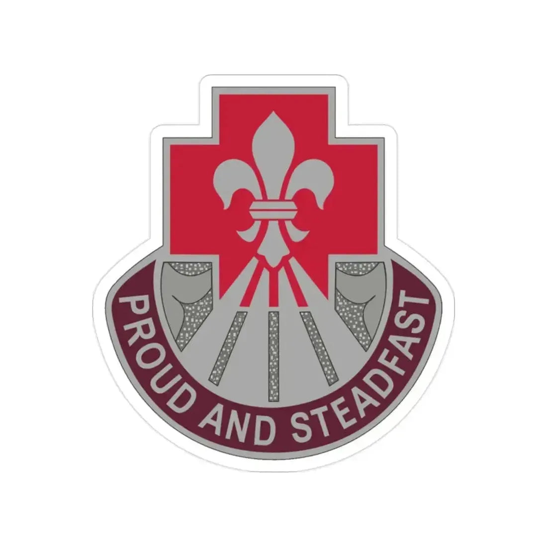 62 Medical Brigade 2 (U.S. Army) Transparent STICKER Die-Cut Vinyl Decal 2 Inch - The Sticker Space