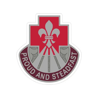 62 Medical Brigade 2 (U.S. Army) Transparent STICKER Die-Cut Vinyl Decal 2 Inch - The Sticker Space
