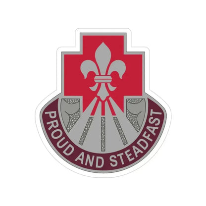 62 Medical Brigade 2 (U.S. Army) Transparent STICKER Die-Cut Vinyl Decal 3 Inch - The Sticker Space