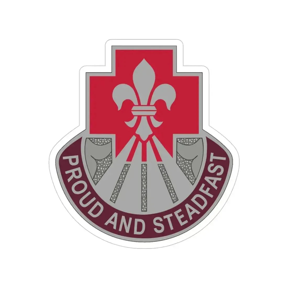 62 Medical Brigade 2 (U.S. Army) Transparent STICKER Die-Cut Vinyl Decal 6 Inch - The Sticker Space