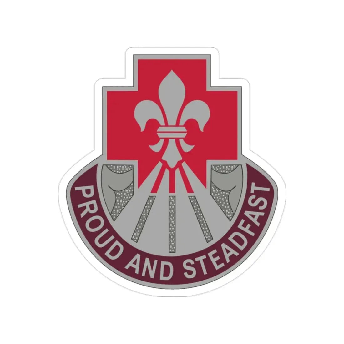 62 Medical Brigade 2 (U.S. Army) Transparent STICKER Die-Cut Vinyl Decal - The Sticker Space