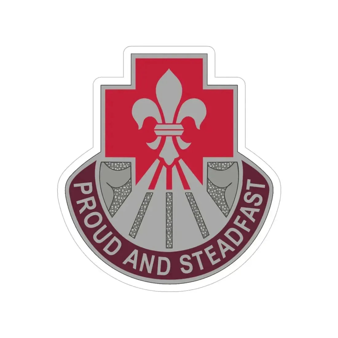 62 Medical Brigade 2 (U.S. Army) Transparent STICKER Die-Cut Vinyl Decal - The Sticker Space