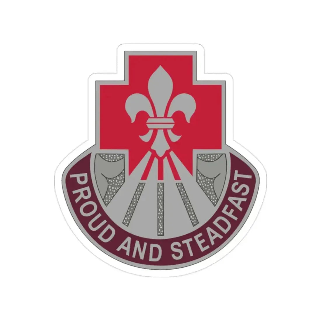 62 Medical Brigade 2 (U.S. Army) Transparent STICKER Die-Cut Vinyl Decal - The Sticker Space
