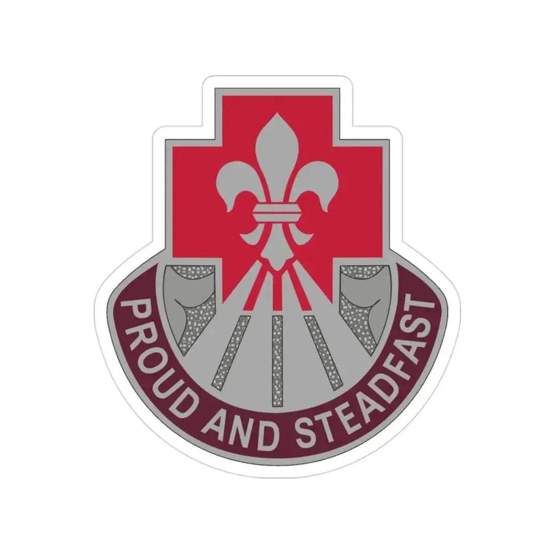 62 Medical Brigade 2 (U.S. Army) Transparent STICKER Die-Cut Vinyl Decal - The Sticker Space