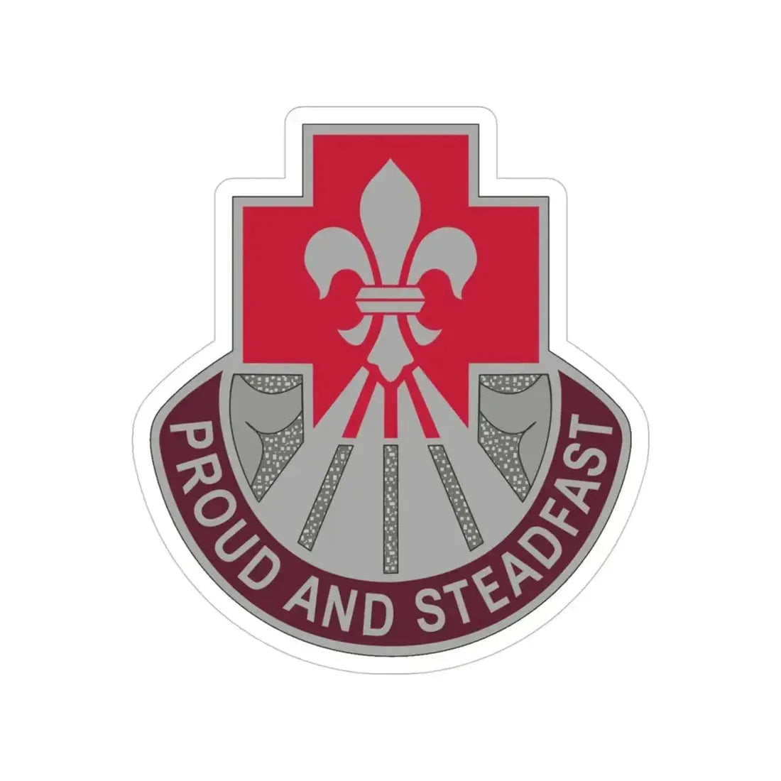 62 Medical Brigade 2 (U.S. Army) Transparent STICKER Die-Cut Vinyl Decal - The Sticker Space