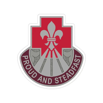 62 Medical Brigade 2 (U.S. Army) Transparent STICKER Die-Cut Vinyl Decal - The Sticker Space