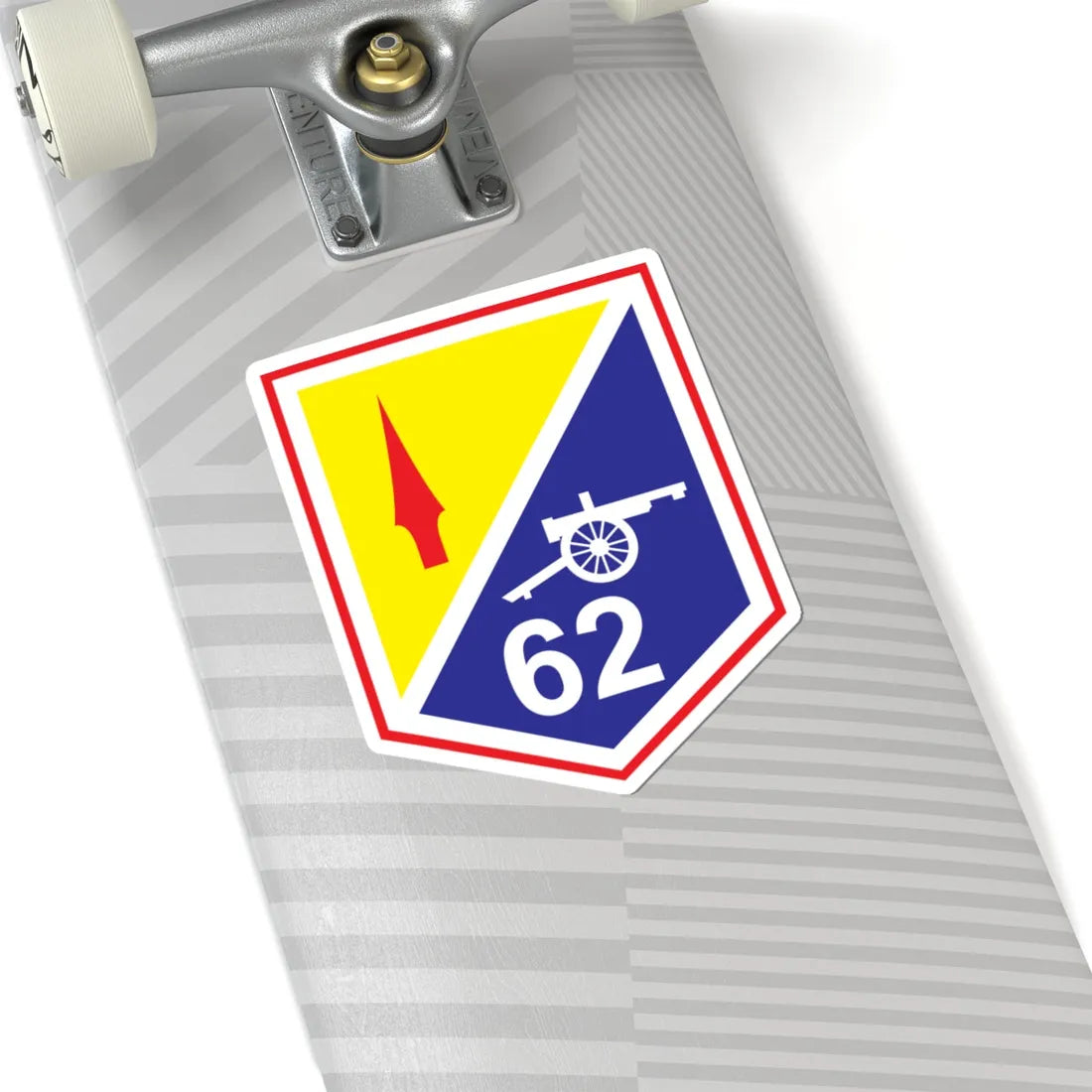 62 Reserve Artillery Regiment 2 Eastern Brigade (Ireland) (Coat of Arms) STICKER Vinyl Kiss-Cut Decal - The Sticker Space