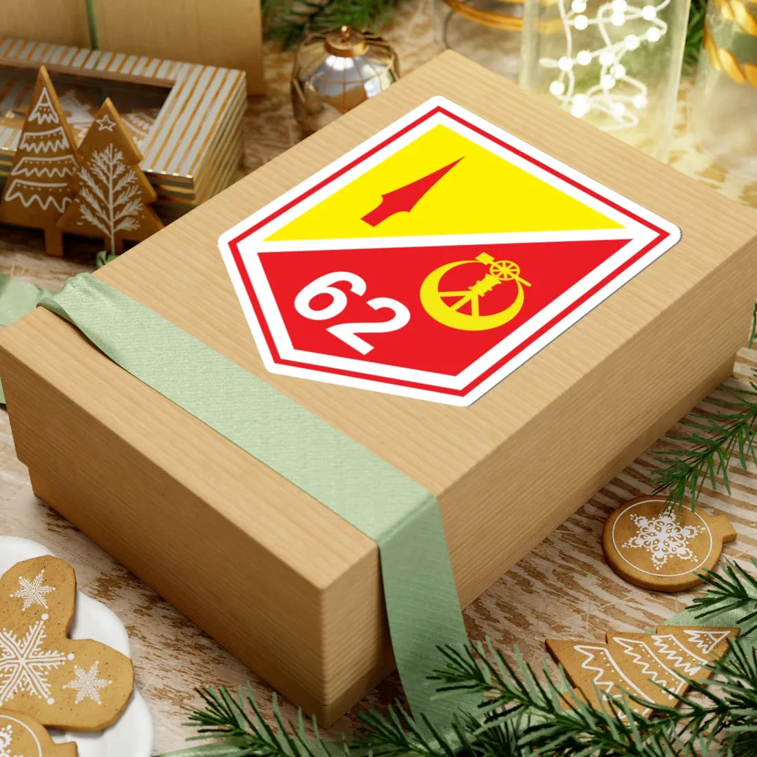 62 Reserve Engineer Company 2 Eastern Brigade (Ireland) (Coat of Arms) STICKER Vinyl Kiss-Cut Decal - The Sticker Space