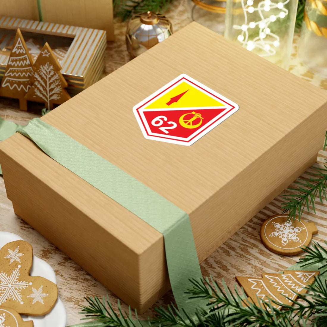 62 Reserve Engineer Company 2 Eastern Brigade (Ireland) (Coat of Arms) STICKER Vinyl Kiss-Cut Decal - The Sticker Space