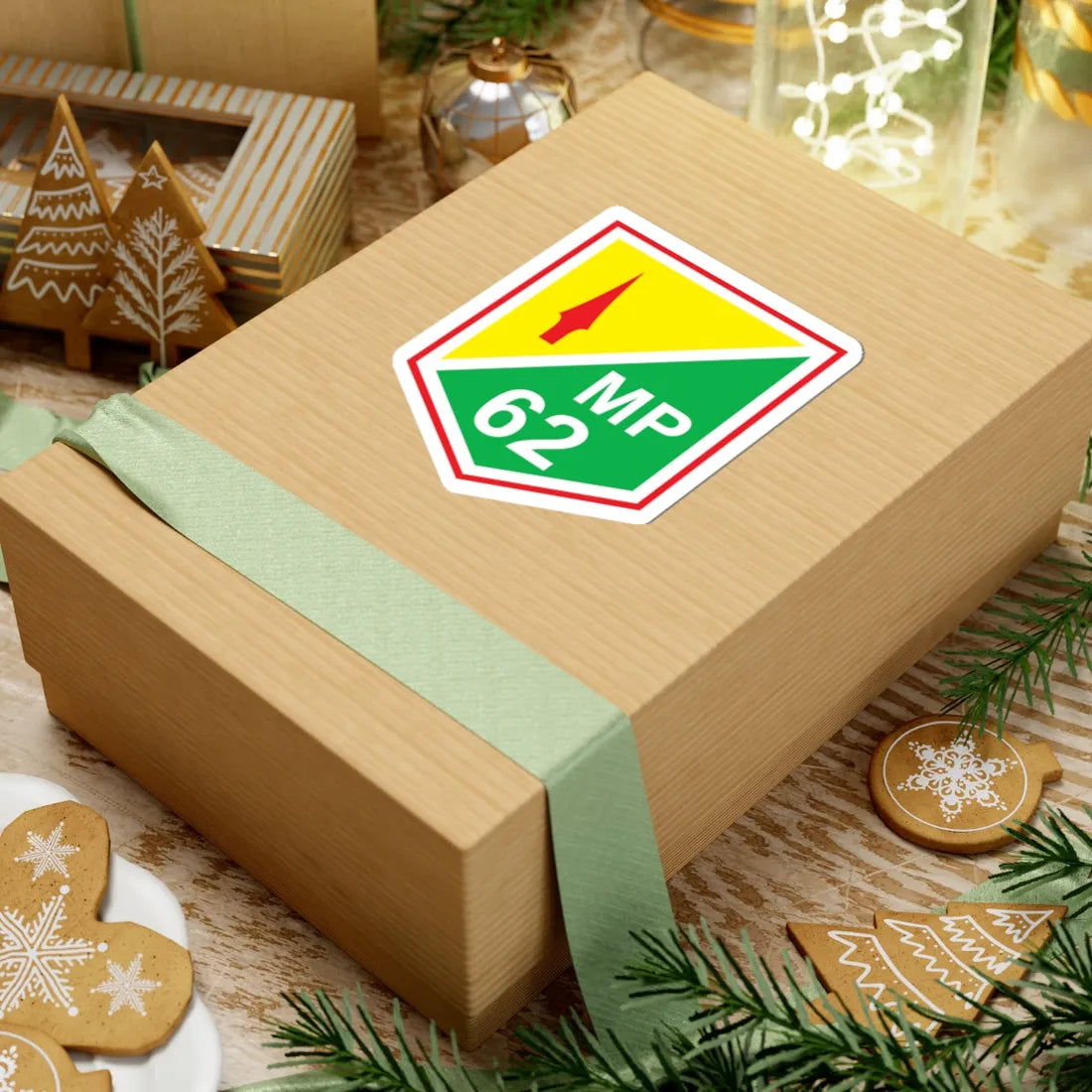 62 Reserve Military Police Company 2 Eastern Brigade (Ireland) (Coat of Arms) STICKER Vinyl Kiss-Cut Decal - The Sticker Space