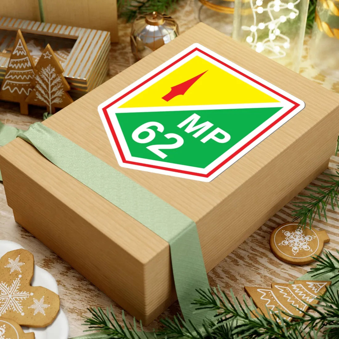 62 Reserve Military Police Company 2 Eastern Brigade (Ireland) (Coat of Arms) STICKER Vinyl Kiss-Cut Decal - The Sticker Space