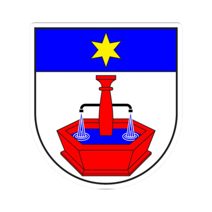 Rothenbrunnen wappen (Switzerland) (Coat of Arms) STICKER Vinyl Kiss-Cut Decal
