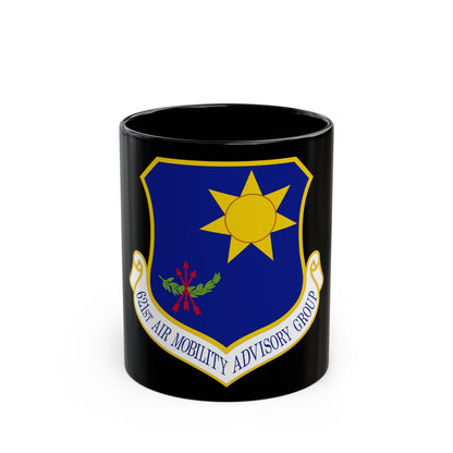 621 Air Mobility Advisory Group AMC (U.S. Air Force) Black Coffee Mug-11oz-The Sticker Space