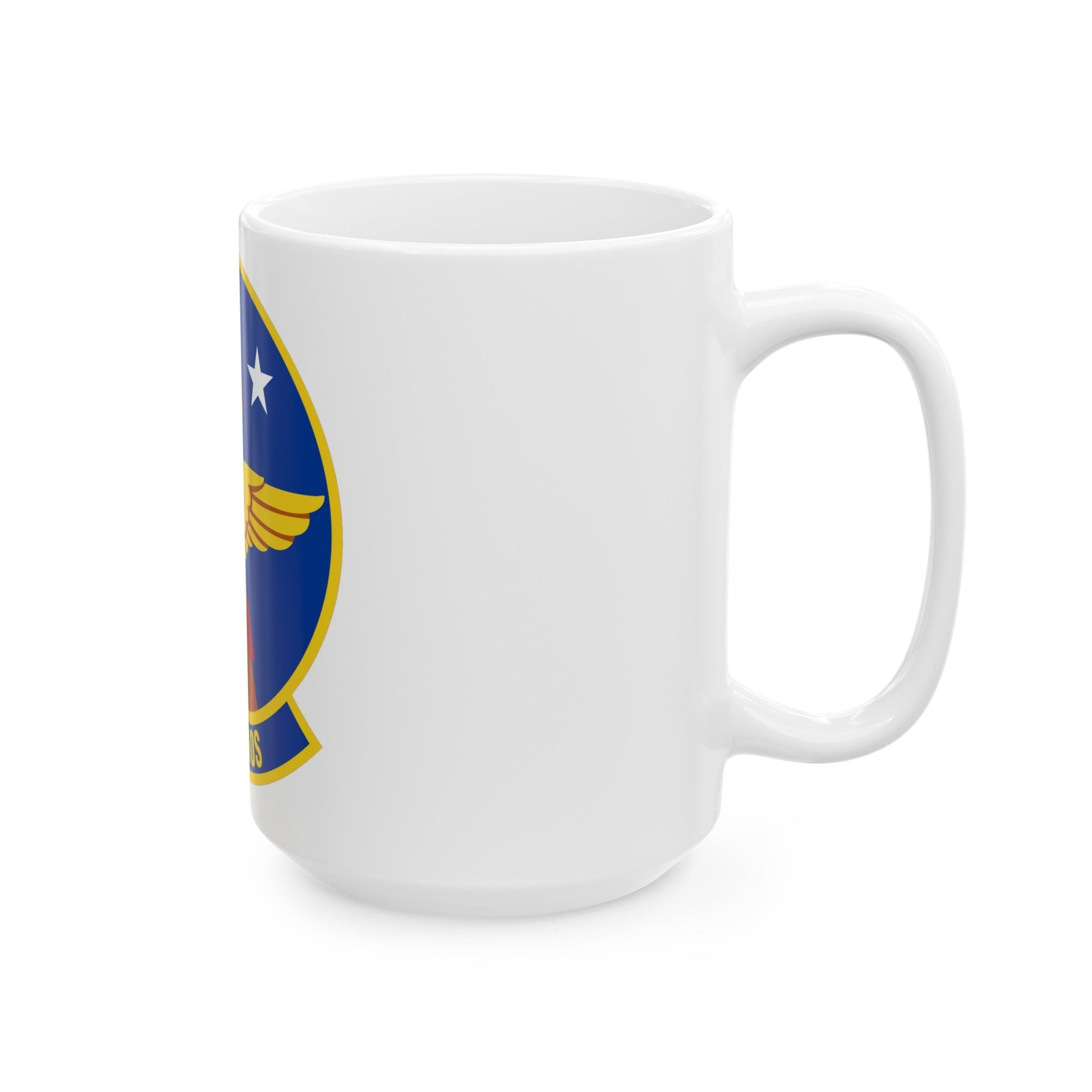 621 Air Mobility Operations Squadron AMC (U.S. Air Force) White Coffee Mug-The Sticker Space