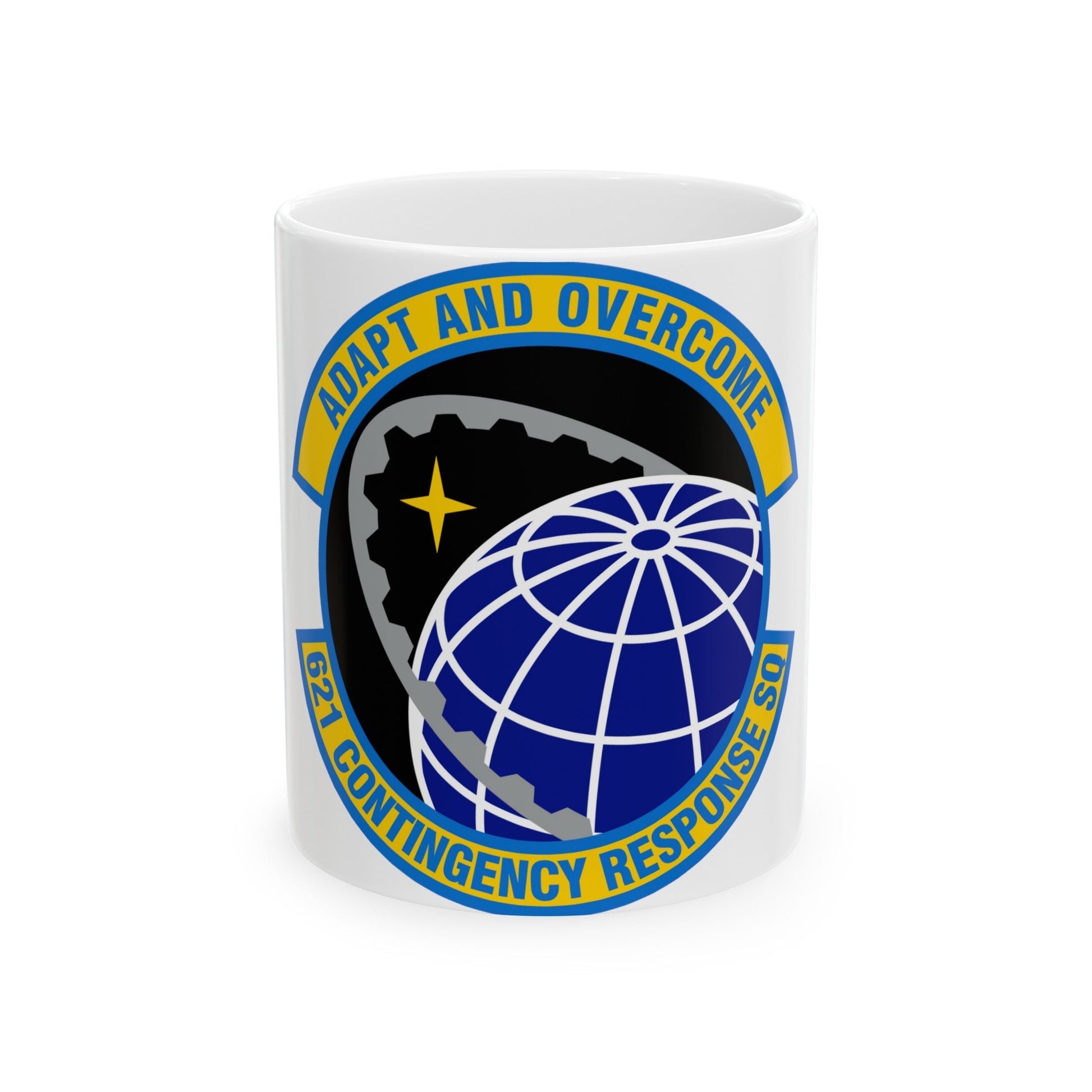 621 Contingency Response Squadron AMC (U.S. Air Force) White Coffee Mug-11oz-The Sticker Space