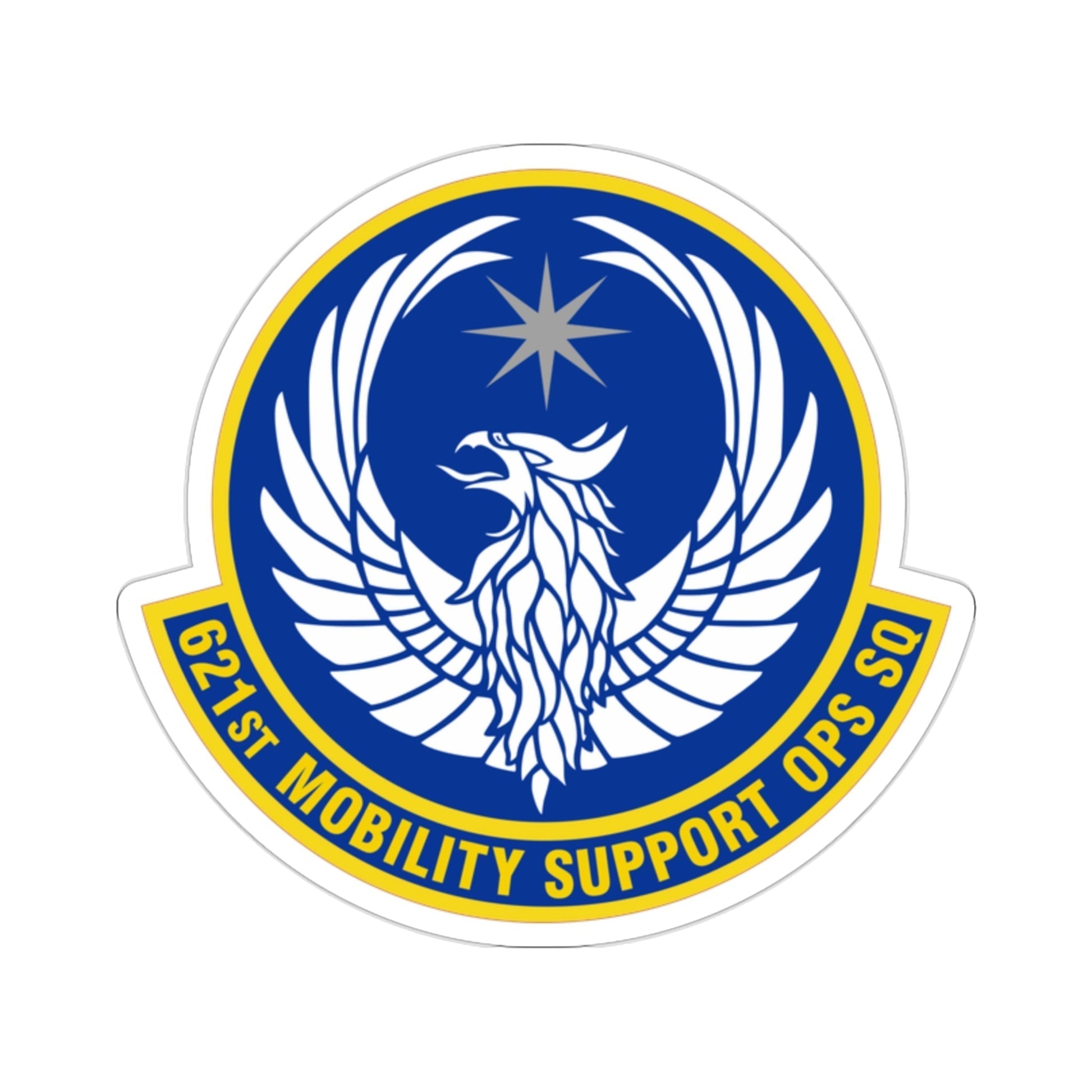 621 Mobility Support Operations Squadron AMC (U.S. Air Force) STICKER Vinyl Die-Cut Decal-2 Inch-The Sticker Space