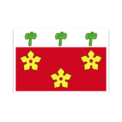 Flag of Alette (France) STICKER Vinyl Kiss-Cut Decal