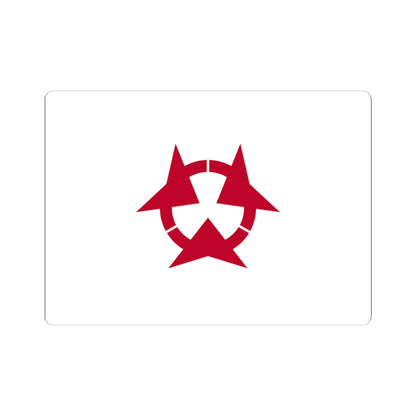 Flag of Oita Prefecture (Japan) STICKER Vinyl Kiss-Cut Decal