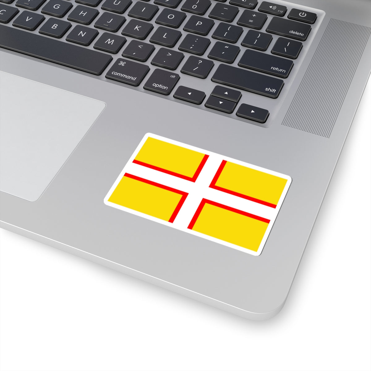 Saint Wites Cross (England) STICKER Vinyl Kiss-Cut Decal