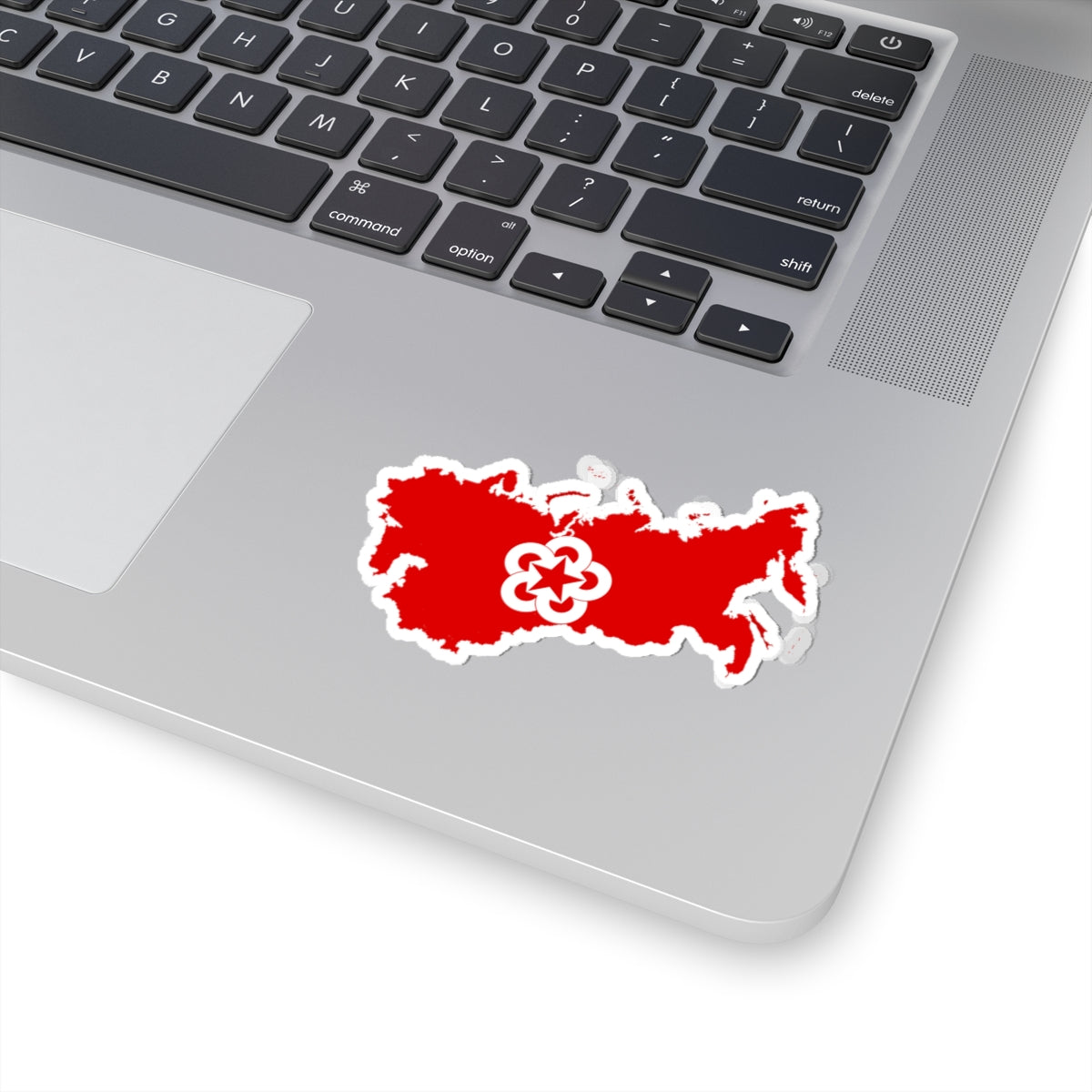 Flag-map of the Soviet Union Comecon (Russia) STICKER Vinyl Kiss-Cut Decal