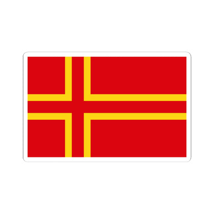 Flag of Normandy (France) STICKER Vinyl Kiss-Cut Decal
