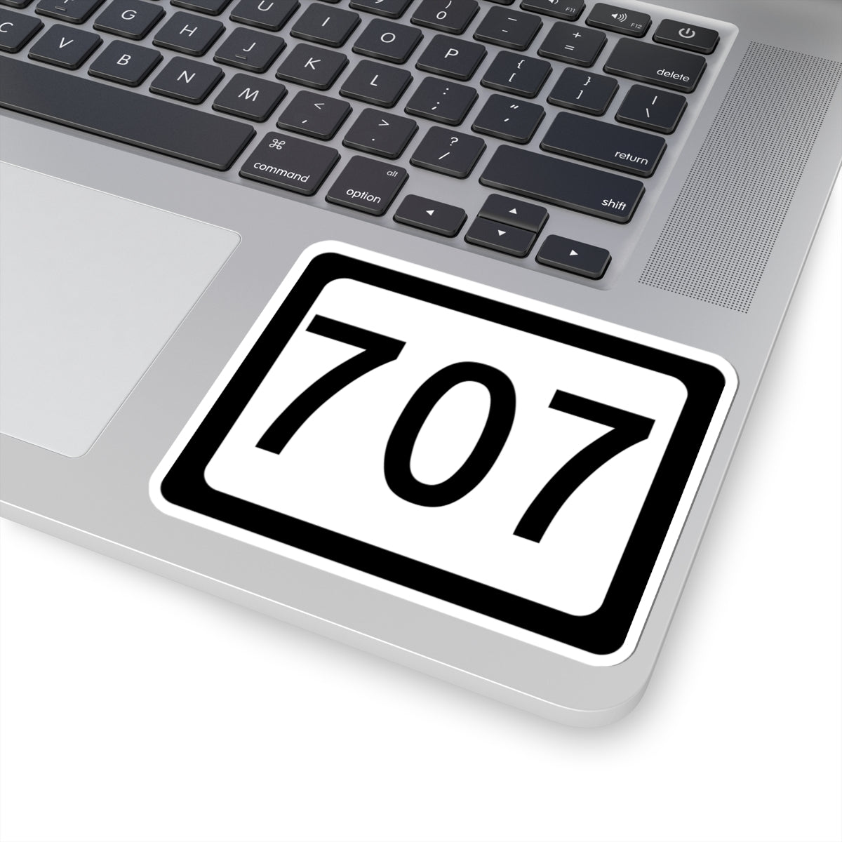 WV-707 (Virginia) (Road Sign) STICKER Vinyl Kiss-Cut Decal