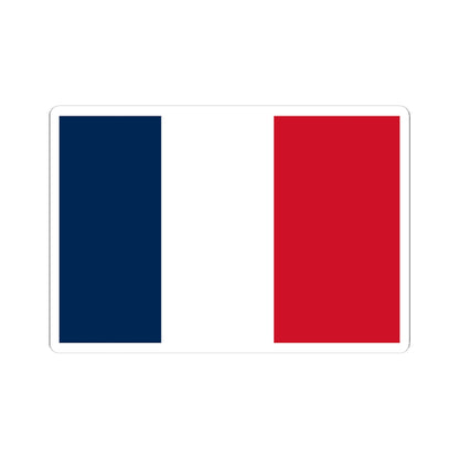 Ensign of France (France) STICKER Vinyl Kiss-Cut Decal