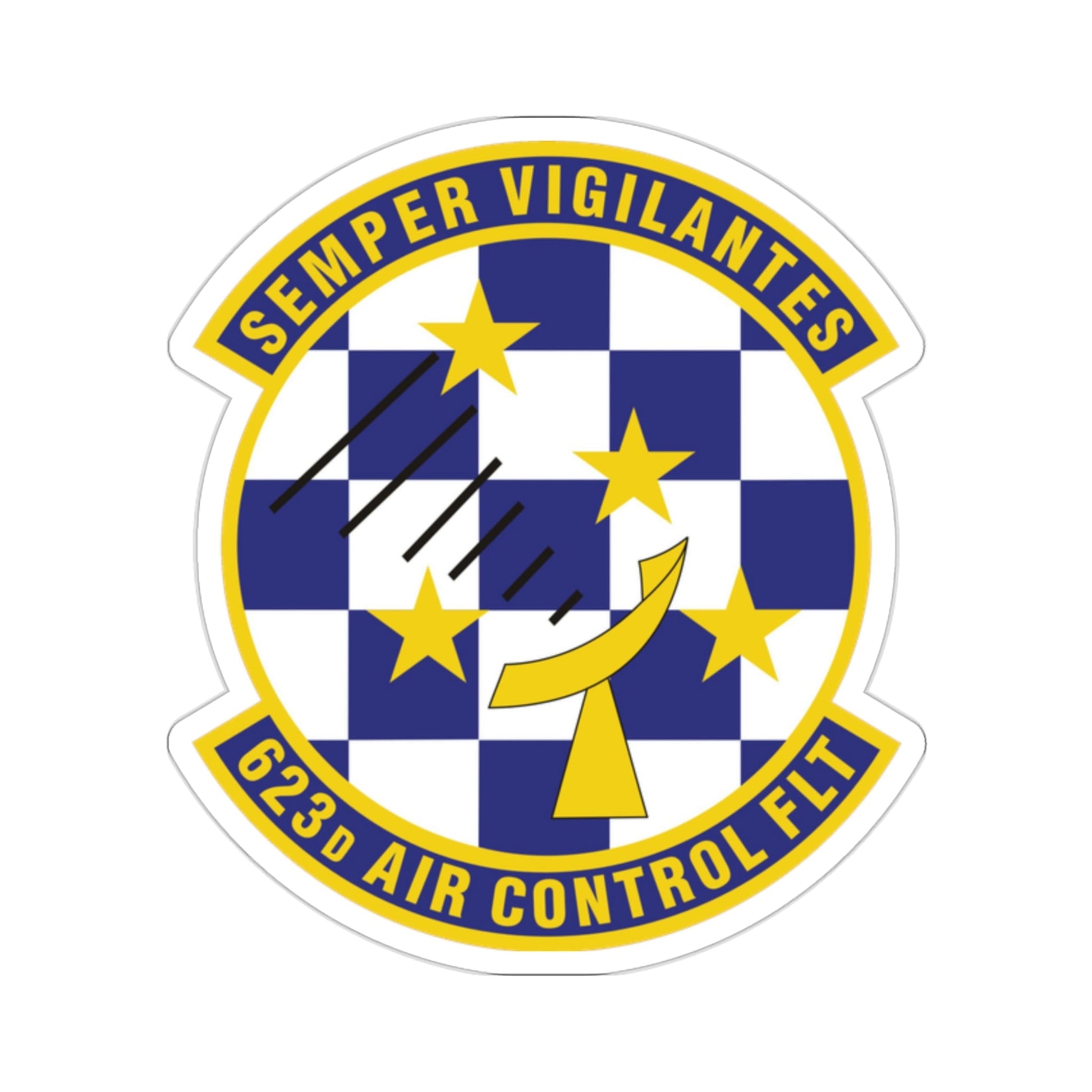 623 Air Control Squadron PACAF (U.S. Air Force) STICKER Vinyl Die-Cut Decal-2 Inch-The Sticker Space