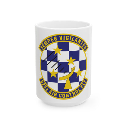 623 Air Control Squadron PACAF (U.S. Air Force) White Coffee Mug-15oz-The Sticker Space