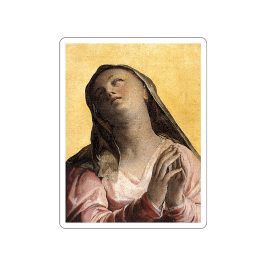 ZUCCARO, Federico - Assumption of the Virgin (detail) (Artwork) STICKER Vinyl Die-Cut Decal