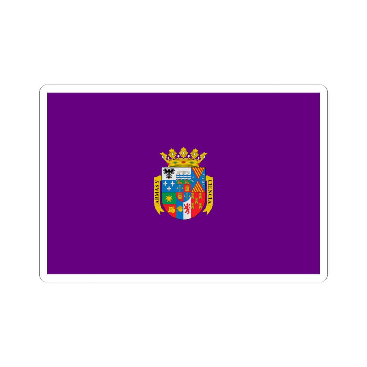 Flag Palencia Province (Spain) STICKER Vinyl Kiss-Cut Decal