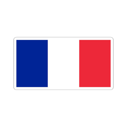 Flag of France 2-1 (France) STICKER Vinyl Kiss-Cut Decal