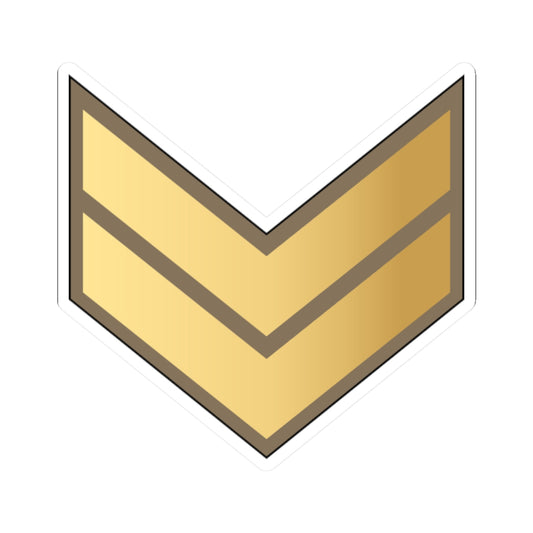 02. KLF CPL (Kuwait) (Military Rank) STICKER Vinyl Kiss-Cut Decal