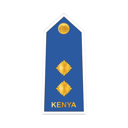 08. Kenyan Air Force LT (Kenya) (Military Rank) STICKER Vinyl Kiss-Cut Decal