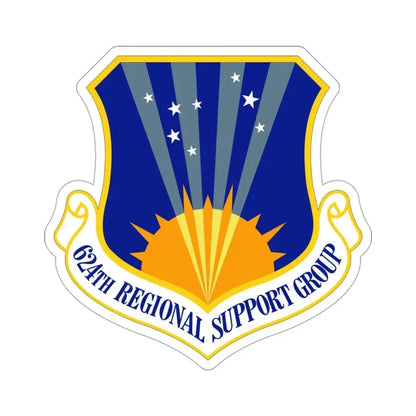 624th Regional Support Group (U.S. Air Force) STICKER Vinyl Die-Cut Decal 3 Inch - The Sticker Space