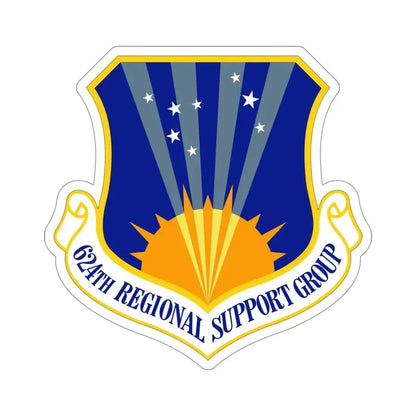 624th Regional Support Group (U.S. Air Force) STICKER Vinyl Die-Cut Decal 4 Inch - The Sticker Space
