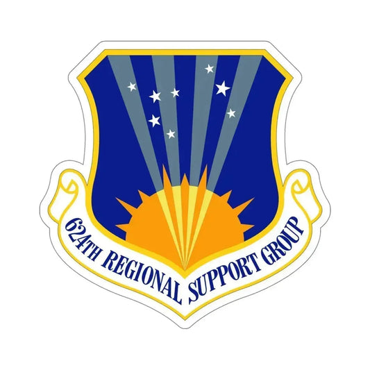 624th Regional Support Group (U.S. Air Force) STICKER Vinyl Die-Cut Decal 6 Inch - The Sticker Space