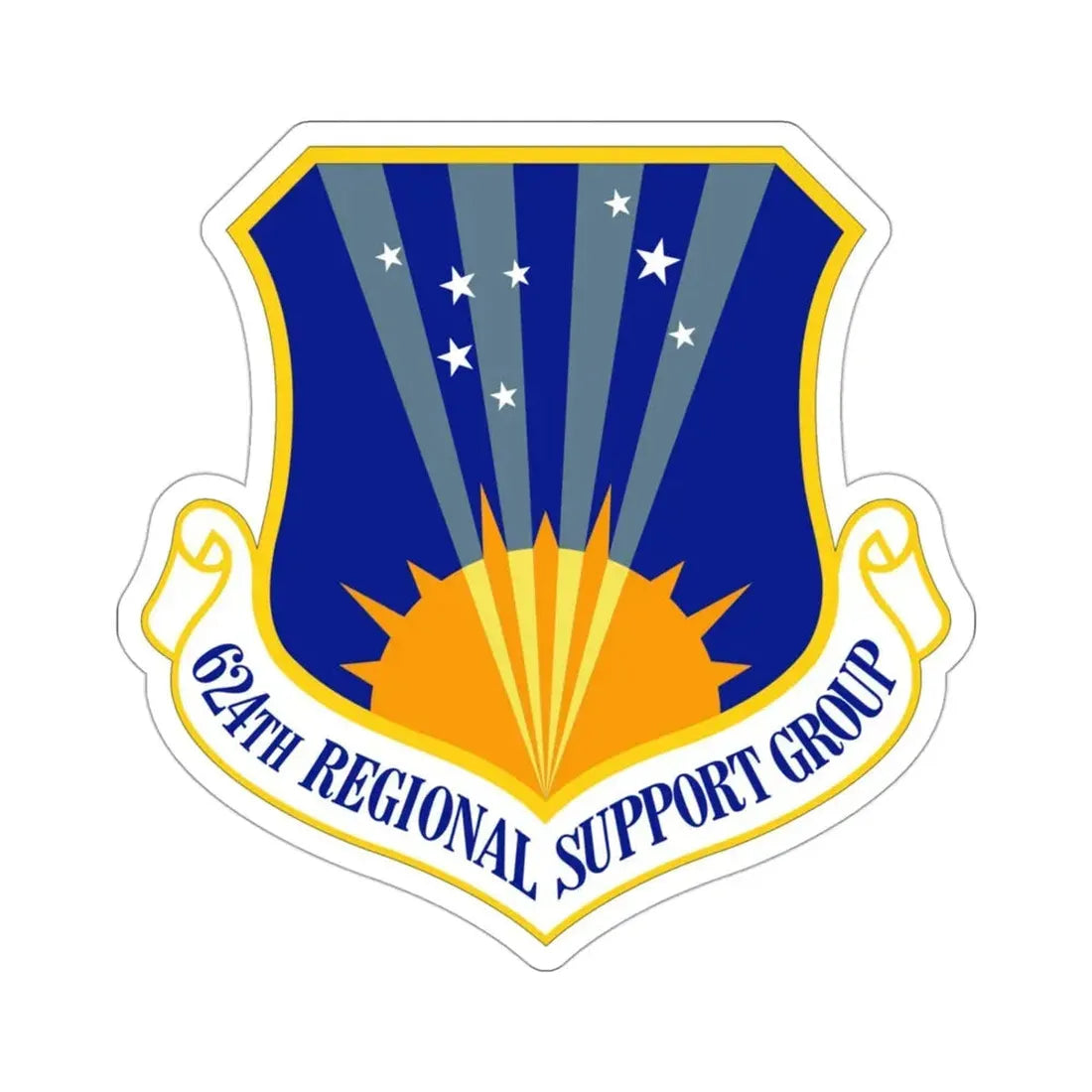 624th Regional Support Group (U.S. Air Force) STICKER Vinyl Die-Cut Decal - The Sticker Space