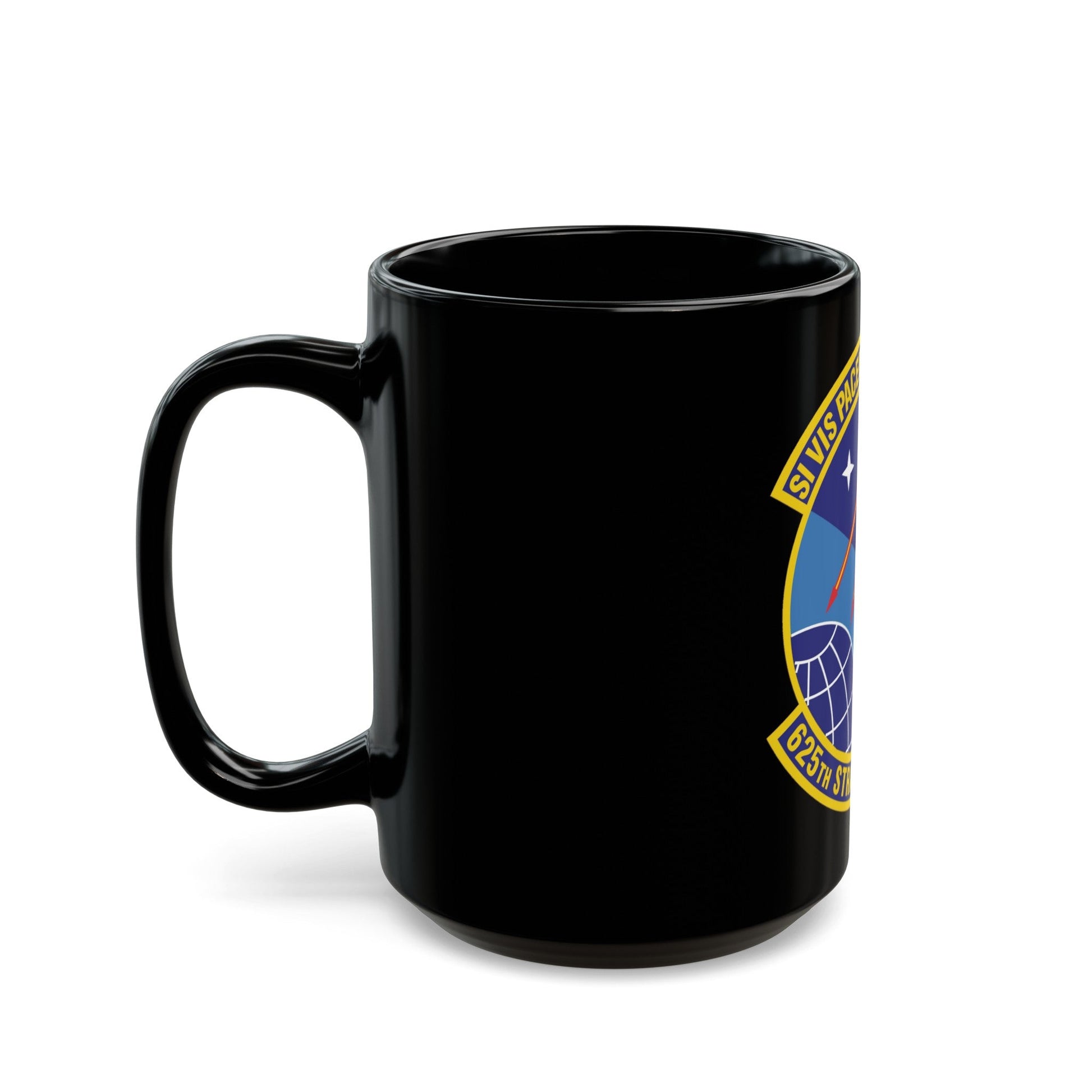 625 Strategic Operations Sq AFGSC (U.S. Air Force) Black Coffee Mug-The Sticker Space