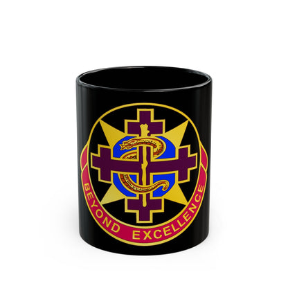 6250 US Hospital (U.S. Army) Black Coffee Mug-11oz-The Sticker Space